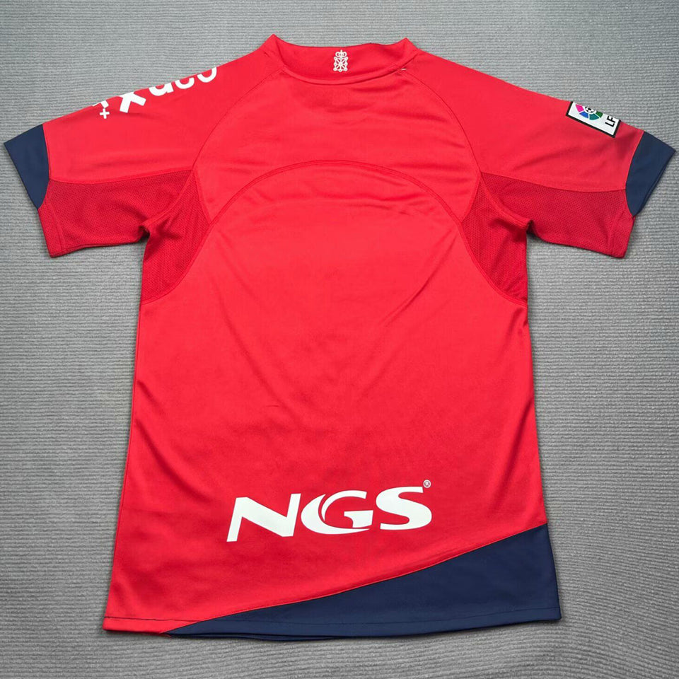jersey 2010/12 osasuna local manga corta versión fan retro
