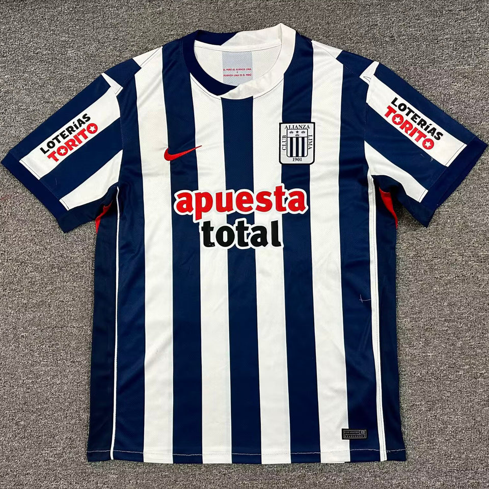 jersey 2026/27 alianza lima local manga corta versión fan