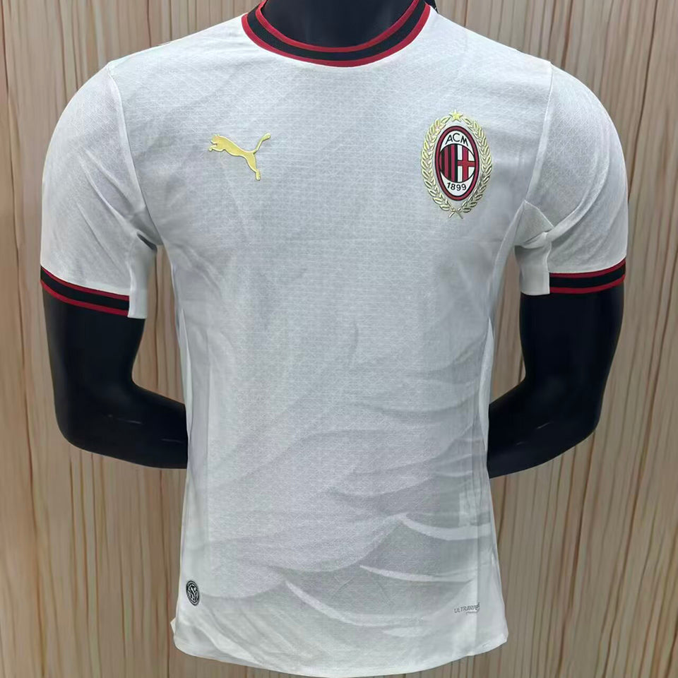 jersey 2026/27 ac milan visitante manga corta versión jugador