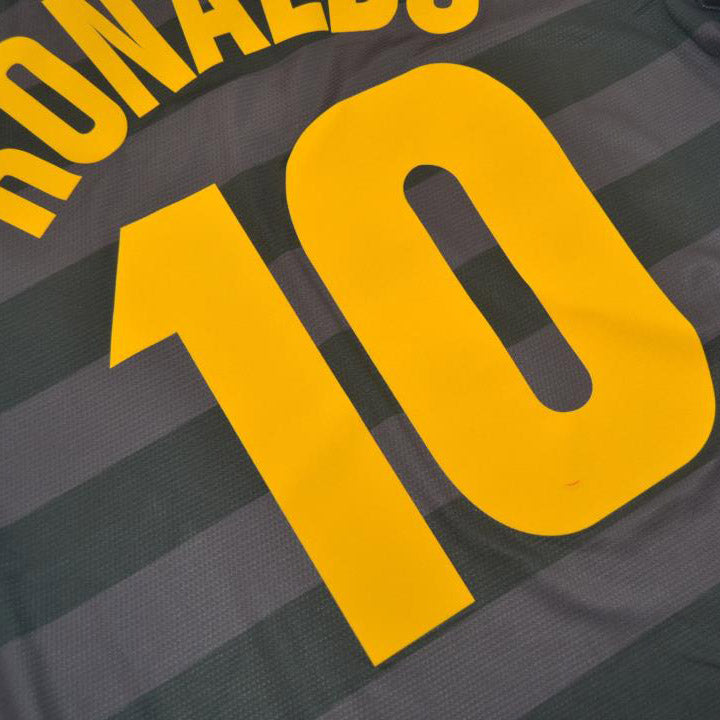 Jersey 1997/98 Inter Milan Visitante Manga larga Versión Fan Retro