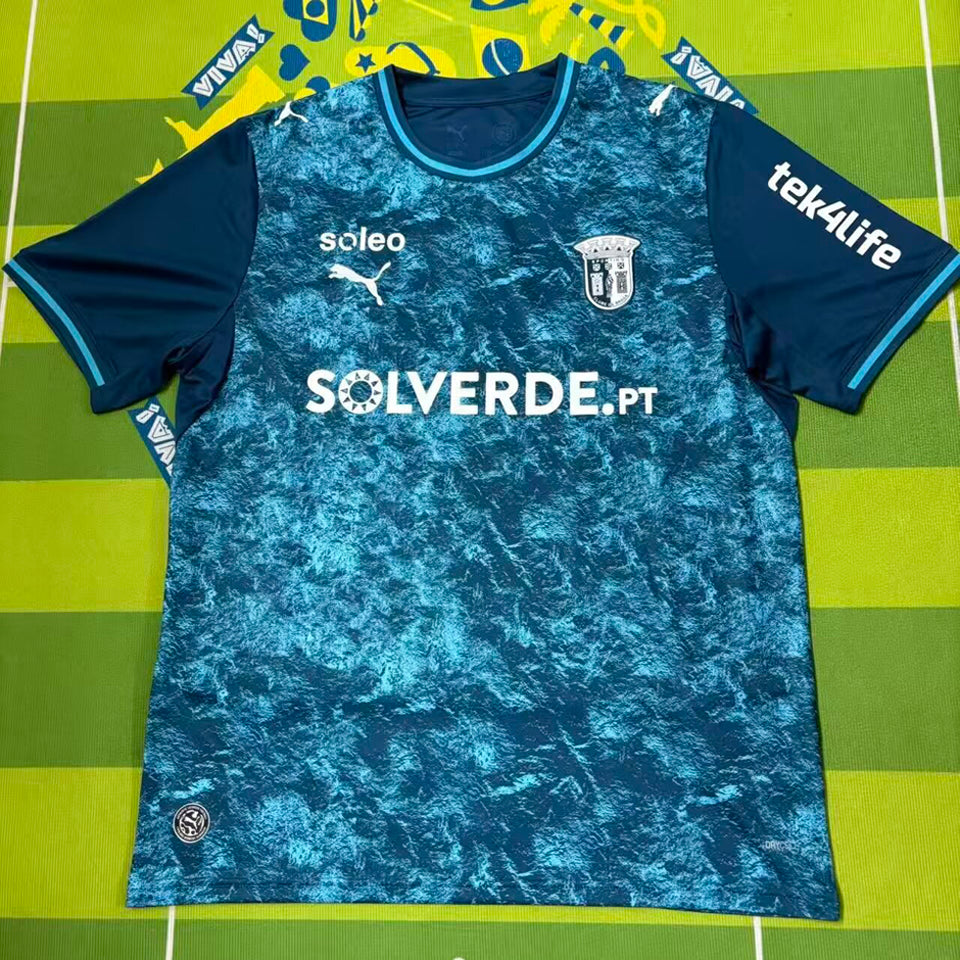 jersey 2026/27 sporting braga visitante manga corta versión fan