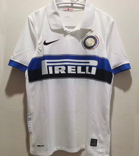 Jersey 2009/10 Inter Milan Visitante Manga corta Versión Fan Retro