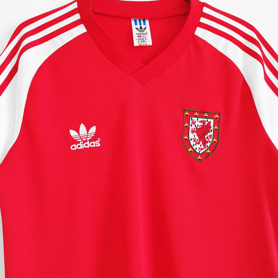 1982 Wales Local Versión Fan Selecciones Retro