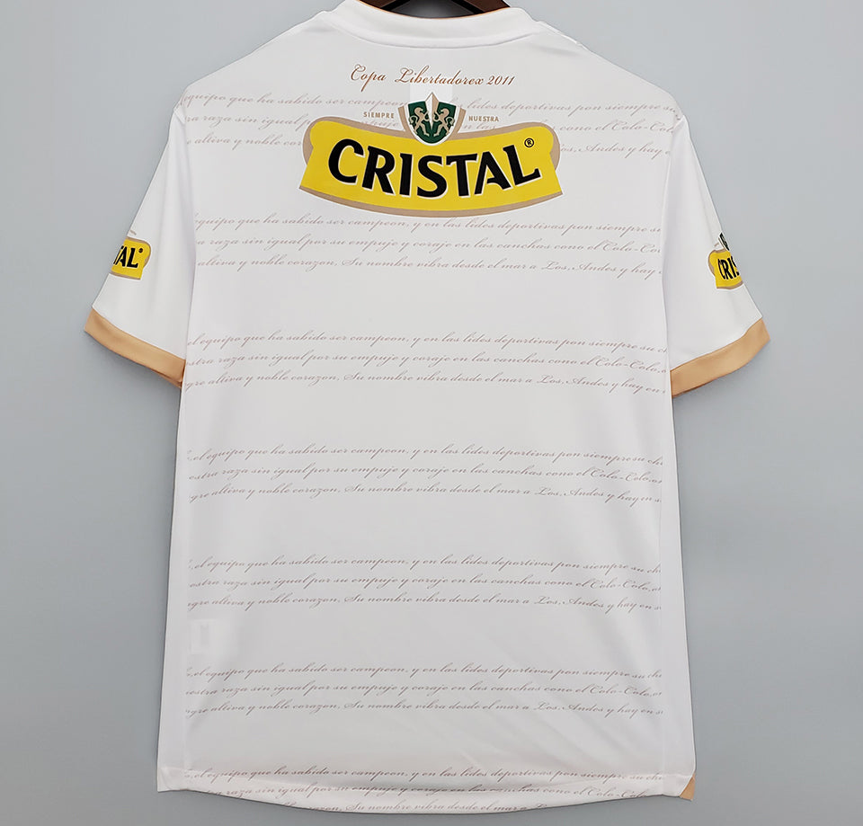 jersey 2011 colo-colo local manga corta versión fan retro