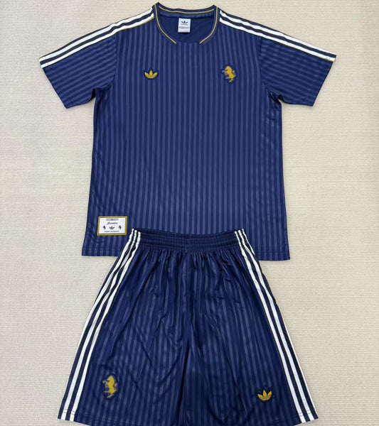 Jersey 2025 Juventus Especial Manga corta Niño Retro