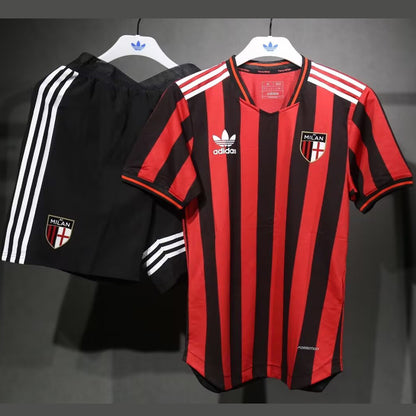 Jersey 2025 AC Milan Local Manga corta Versión Jugador Retro