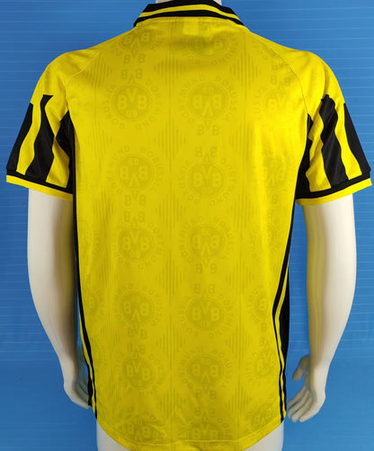 Jersey 1996/1997 Borussia Dortmund Local Manga corta Versión Fan Retro