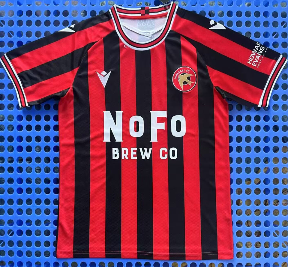 jersey 2025/26 walsall local manga corta versión fan