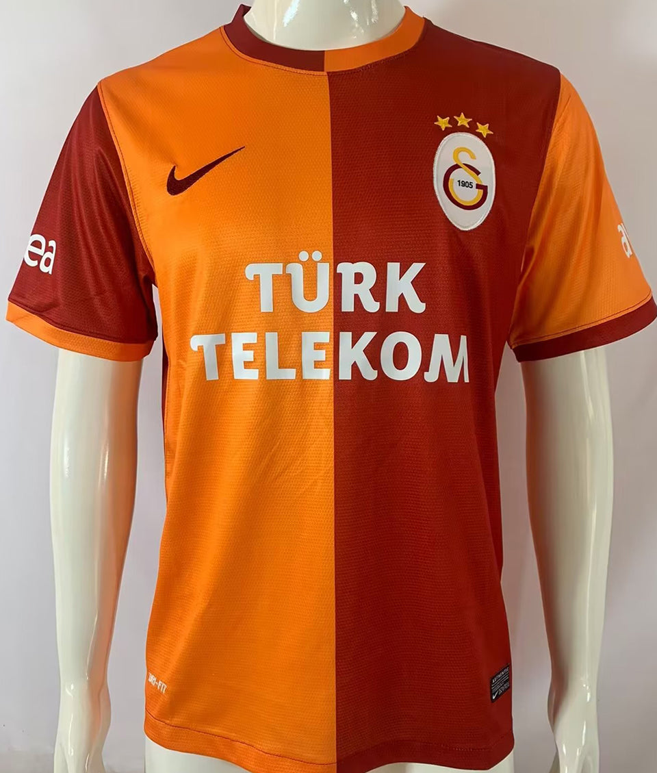 jersey 2013/14 galatasaray local manga corta versión fan retro