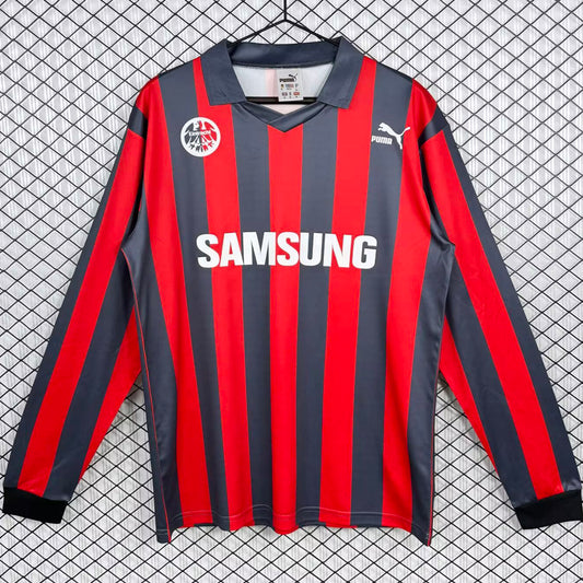 Jersey 1991/1992 Frankfurt Local Manga larga Versión Fan Retro