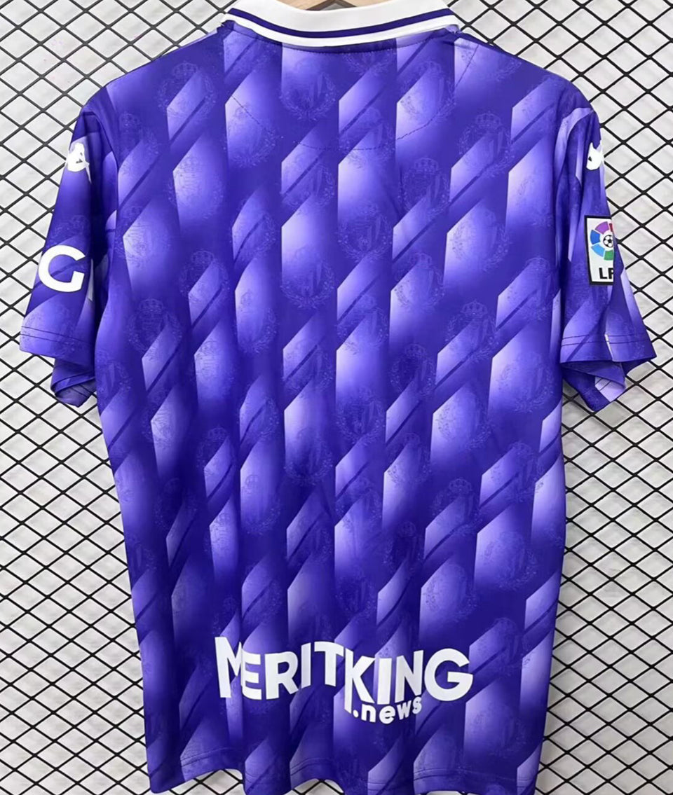 jersey 2026/27 real valladolid especial manga corta versión fan retro