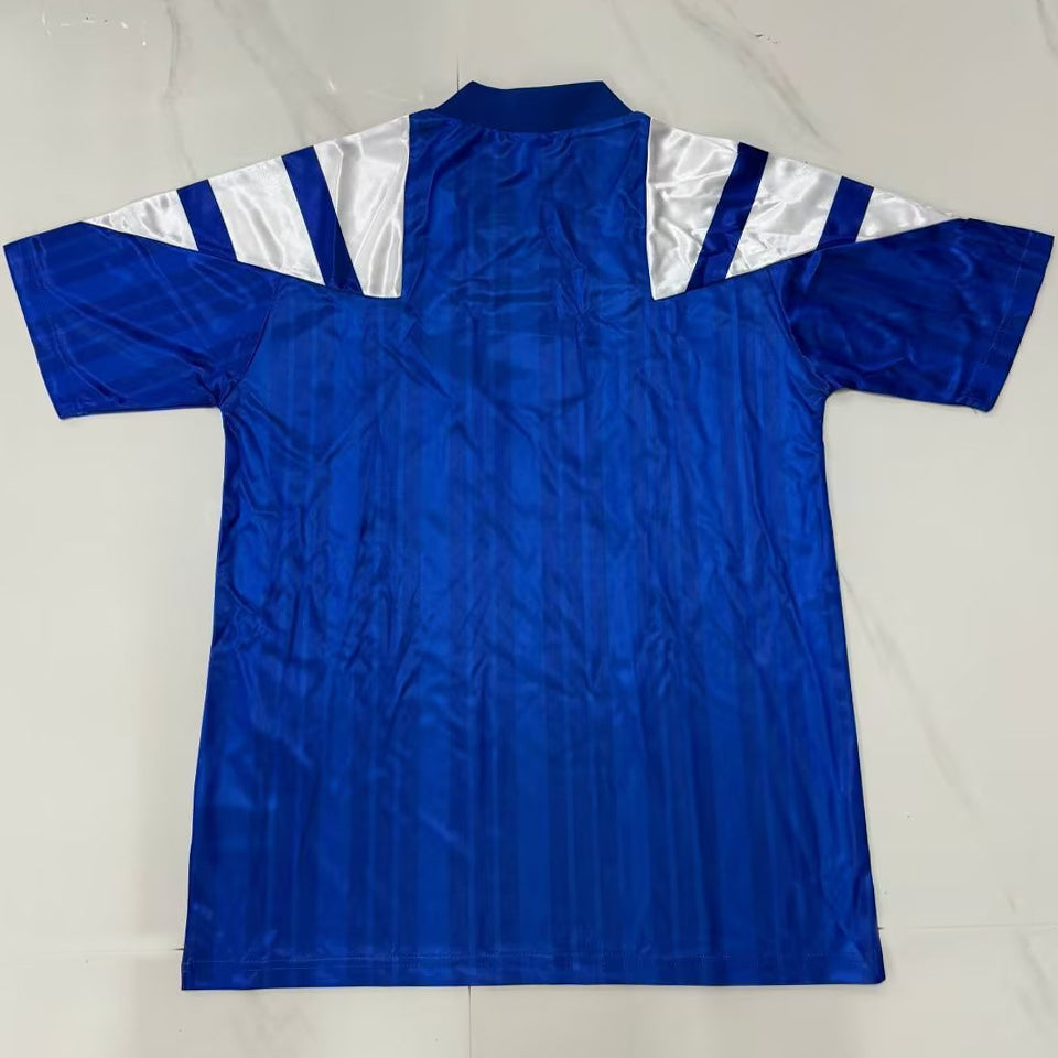 jersey 1992/1993 hamburger visitante manga corta versión fan retro