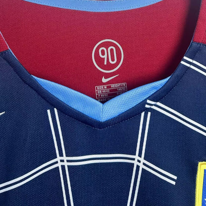 Jersey 2004/05 Atletico de Madrid Visitante Manga larga Versión Fan Retro