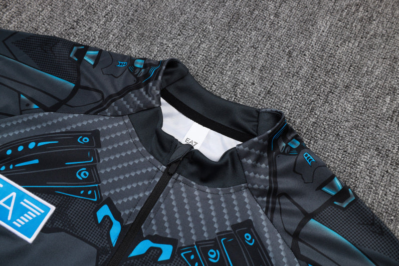 Conjunto Entrenamiento 2025/26 Napoli Dark Graye