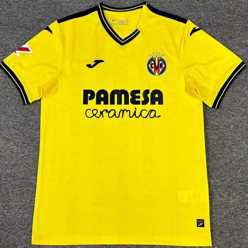 Jersey 2024/25 Villarreal Local Manga corta Versión Fan