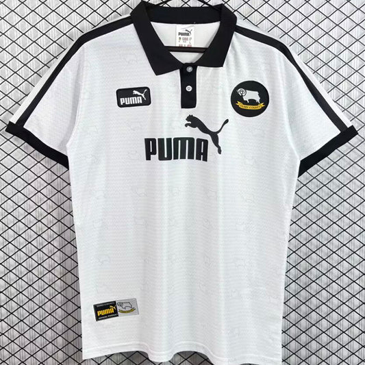 Jersey 1997/1999 Derby County Local Manga corta Versión Fan Retro