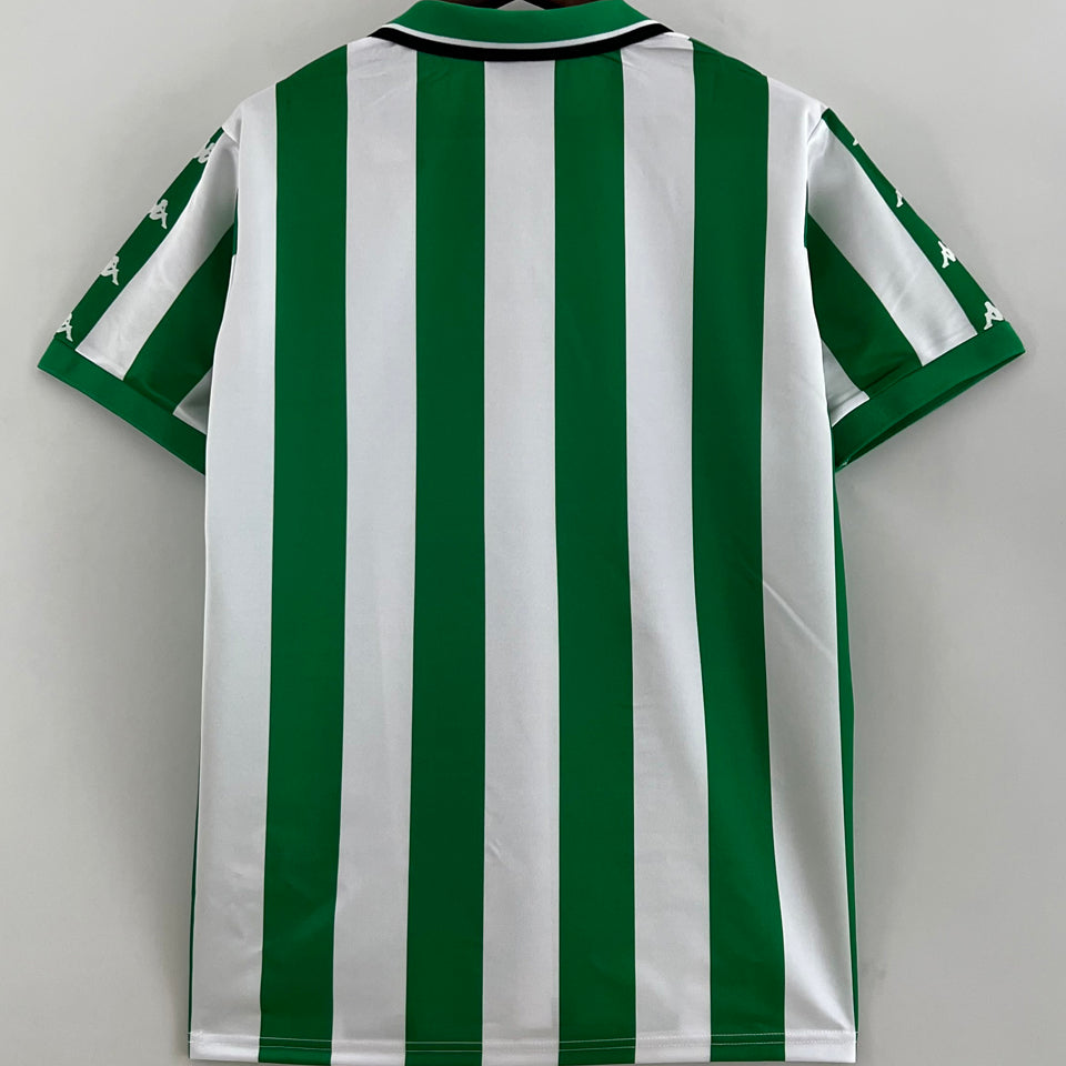 Jersey 1993/94 R BTS Local Manga corta Versión Fan Retro