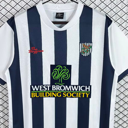 Jersey 2002/2003 West Bromwich AlbionHome Local Manga corta Versión Fan Retro