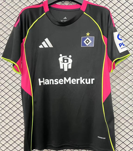Jersey 2025/26 Hamburger SV Tercero Manga corta Versión Fan
