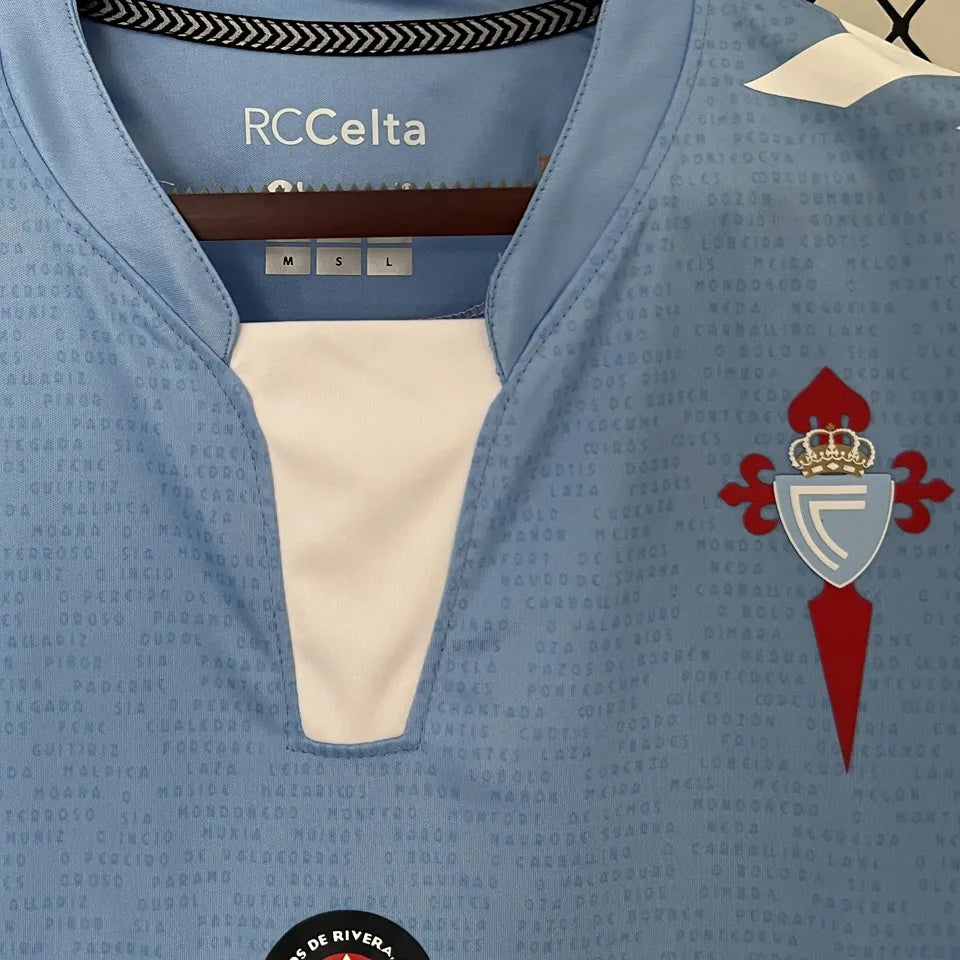 Jersey 2024/25 Celta Local Manga corta Versión Fan