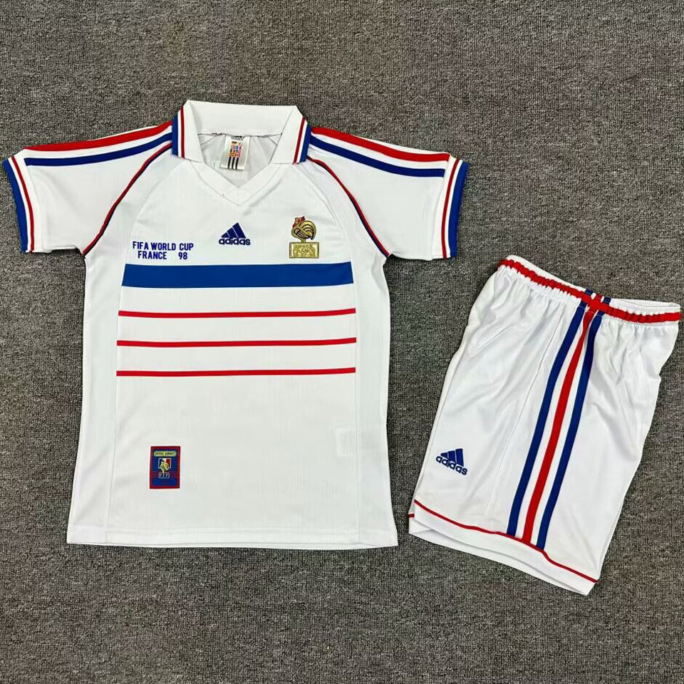 1998 francia visitante niño selecciones retro