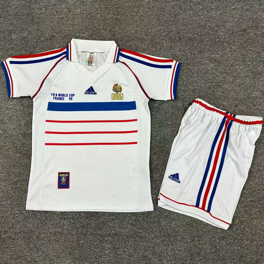 1998 Francia Visitante Niño Selecciones Retro