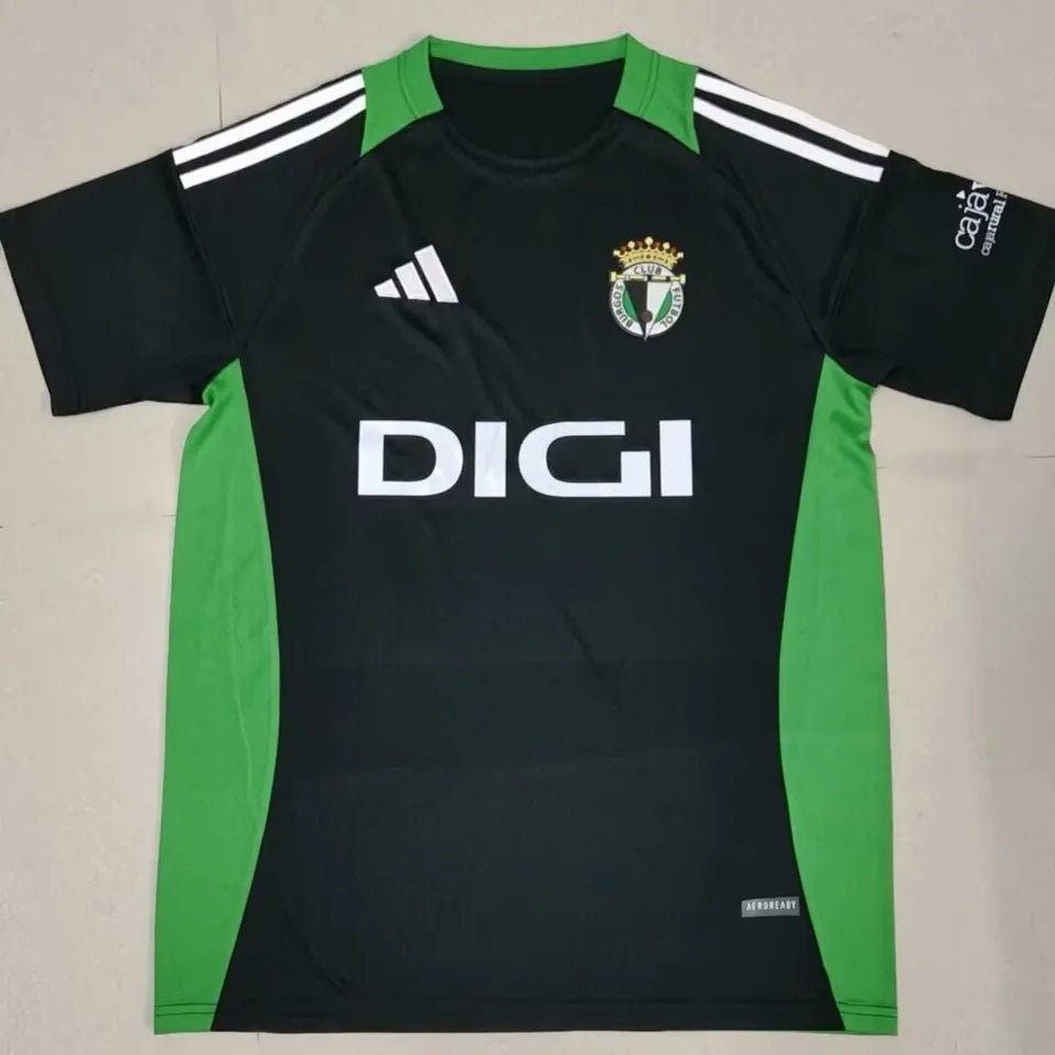 Jersey 2024/25 Burgos CF Visitante Manga corta Versión Fan