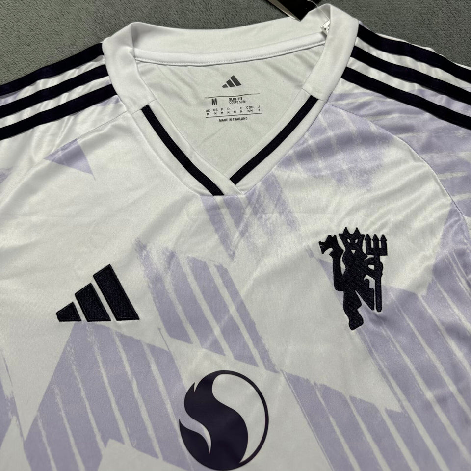 jersey 2025/26 manchester united visitante manga corta mujer