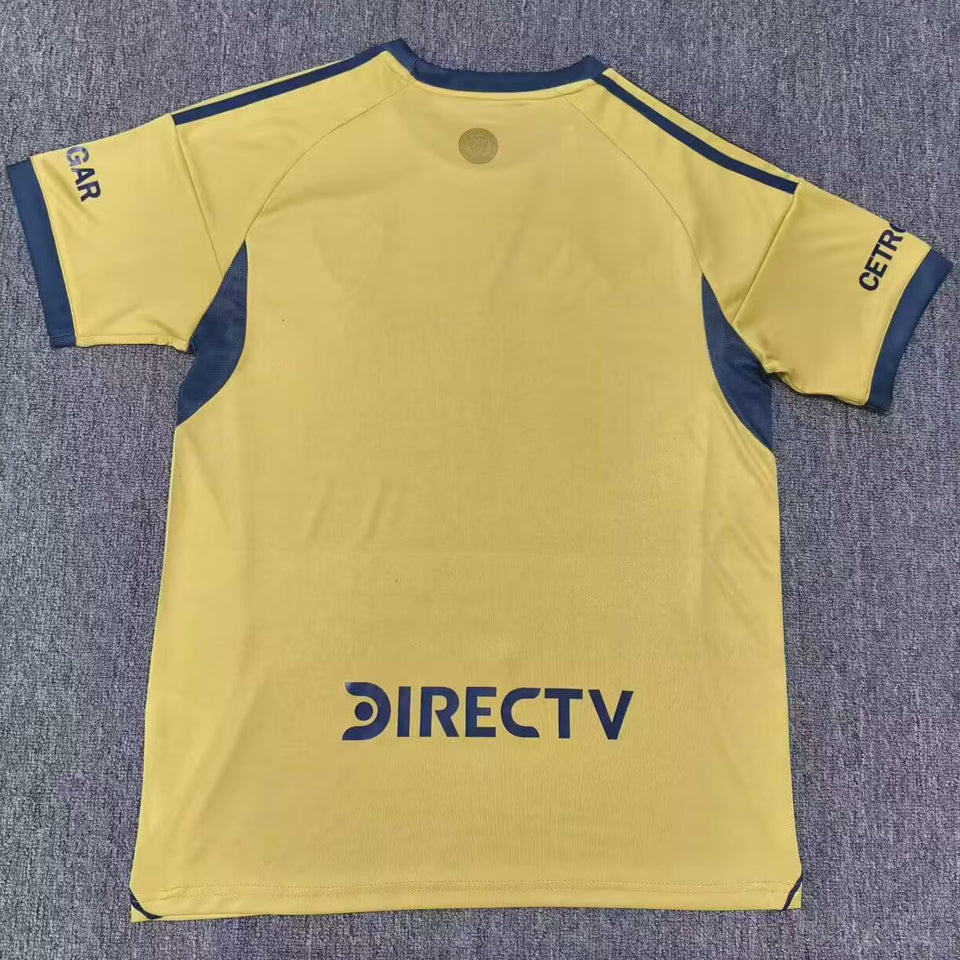 jersey 2025/26 boca visitante manga corta versión fan