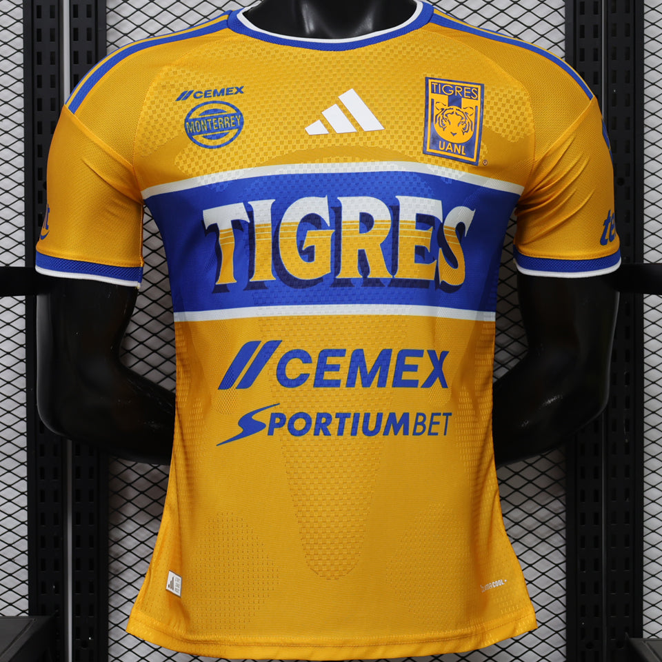 jersey 2026/27 tigres local manga corta versión jugador