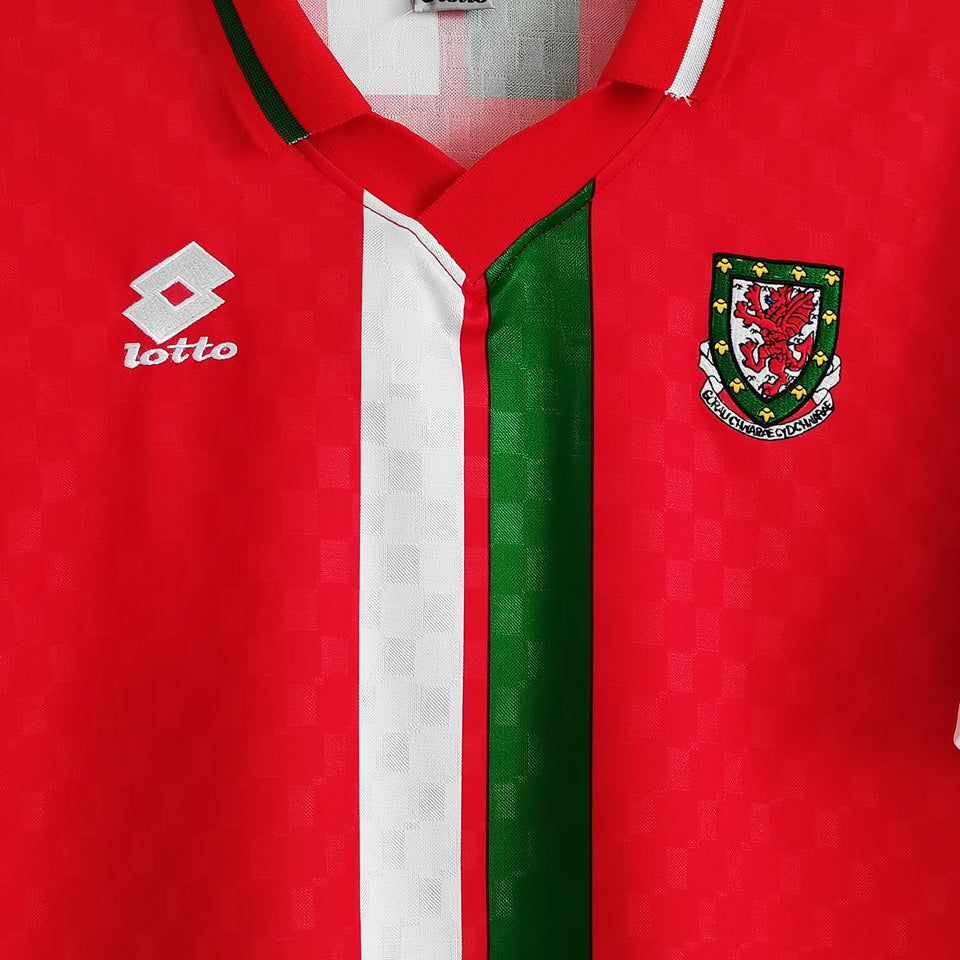 1996/1998 wales local versión fan selecciones retro
