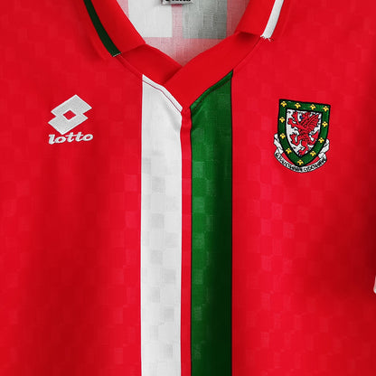1996/1998 Wales Local Versión Fan Selecciones Retro