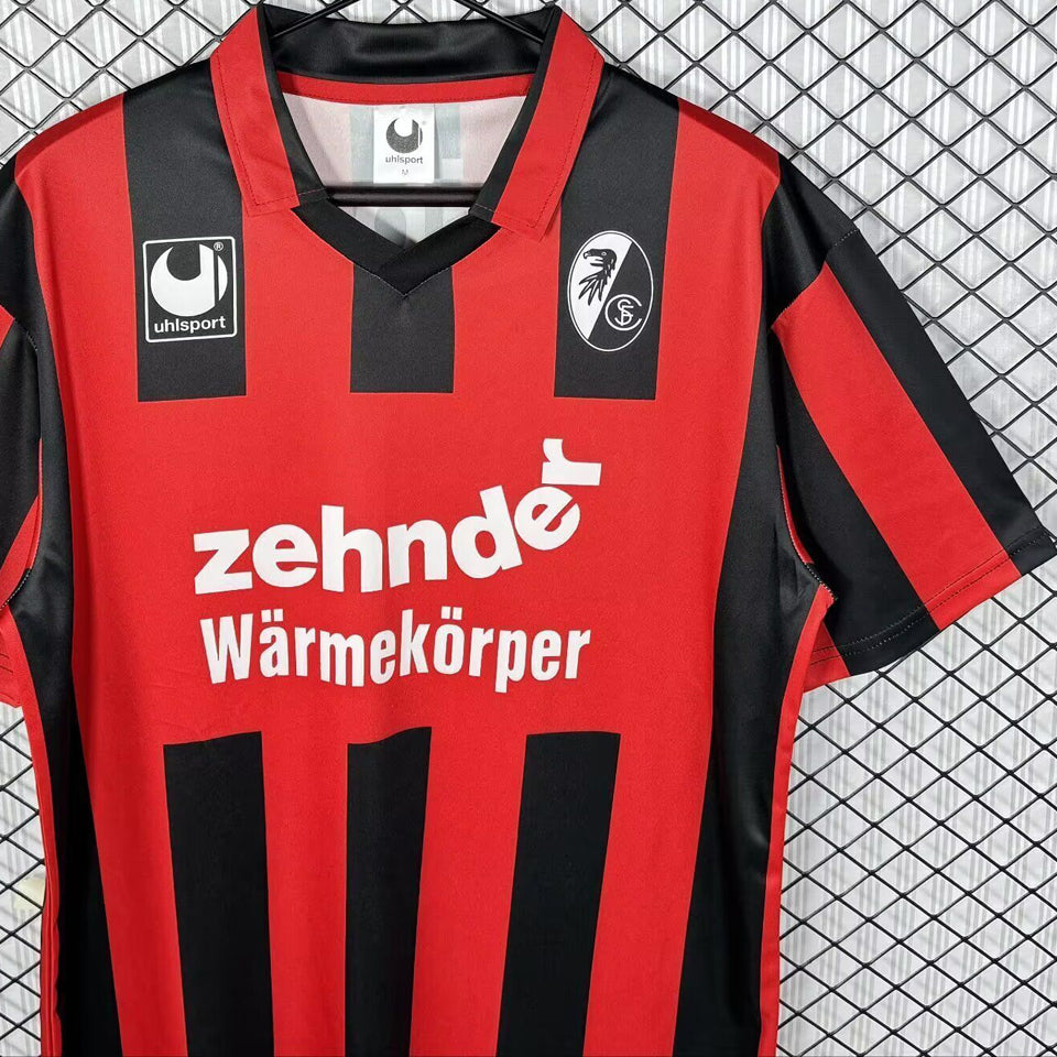jersey 1994/1995 freiburg local manga corta versión fan retro