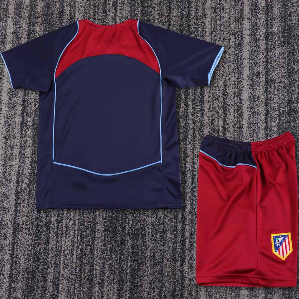 Jersey 2004/05 Atletico de Madrid Visitante Manga corta Niño Retro