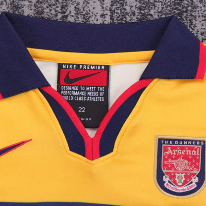 Jersey 1995/97 Arsenal Visitante Manga corta Niño Retro
