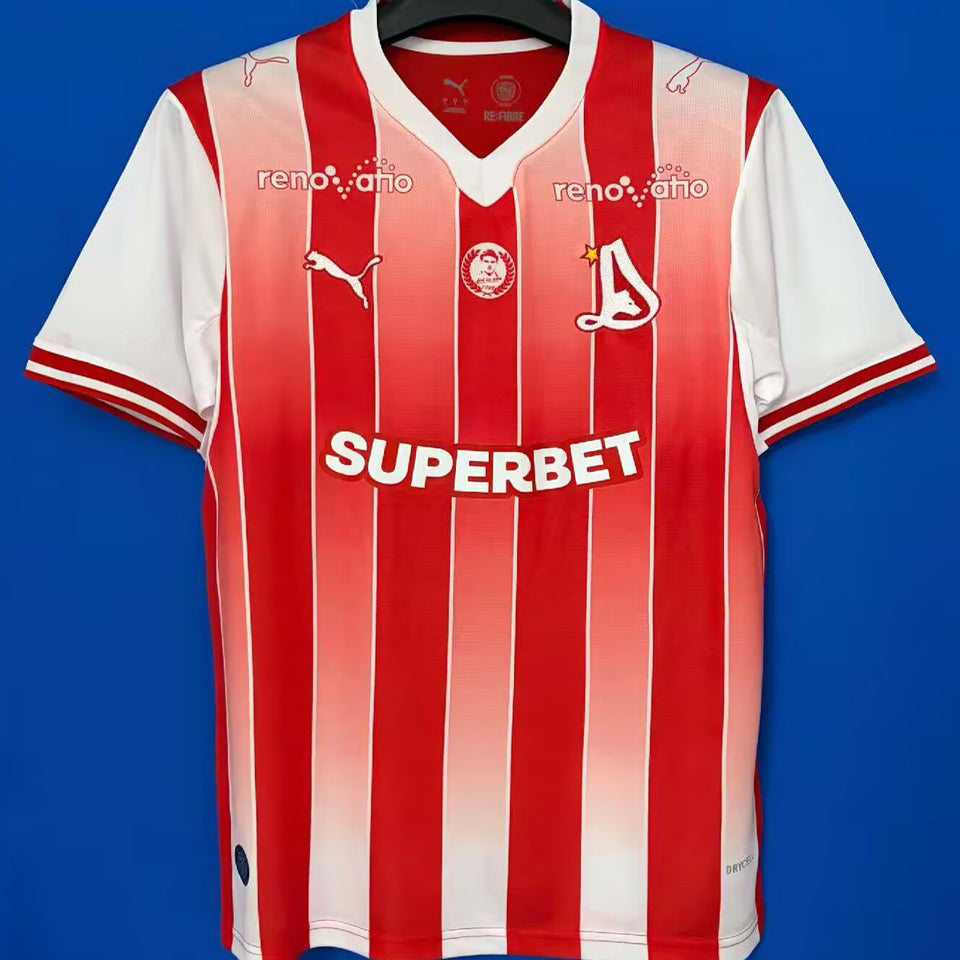 jersey 2026/27 fc dinamo local manga corta versión fan