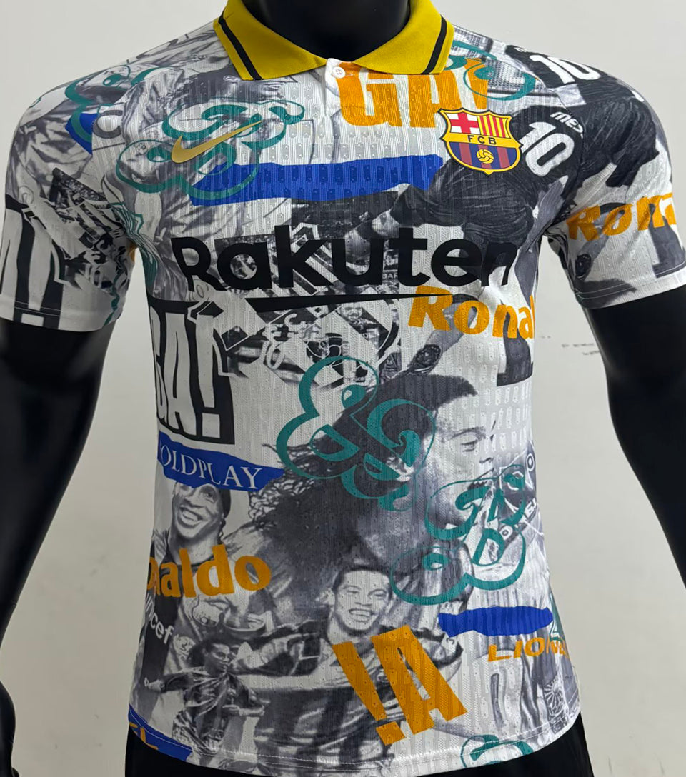 jersey 2025 barcelona especial manga corta versión jugador