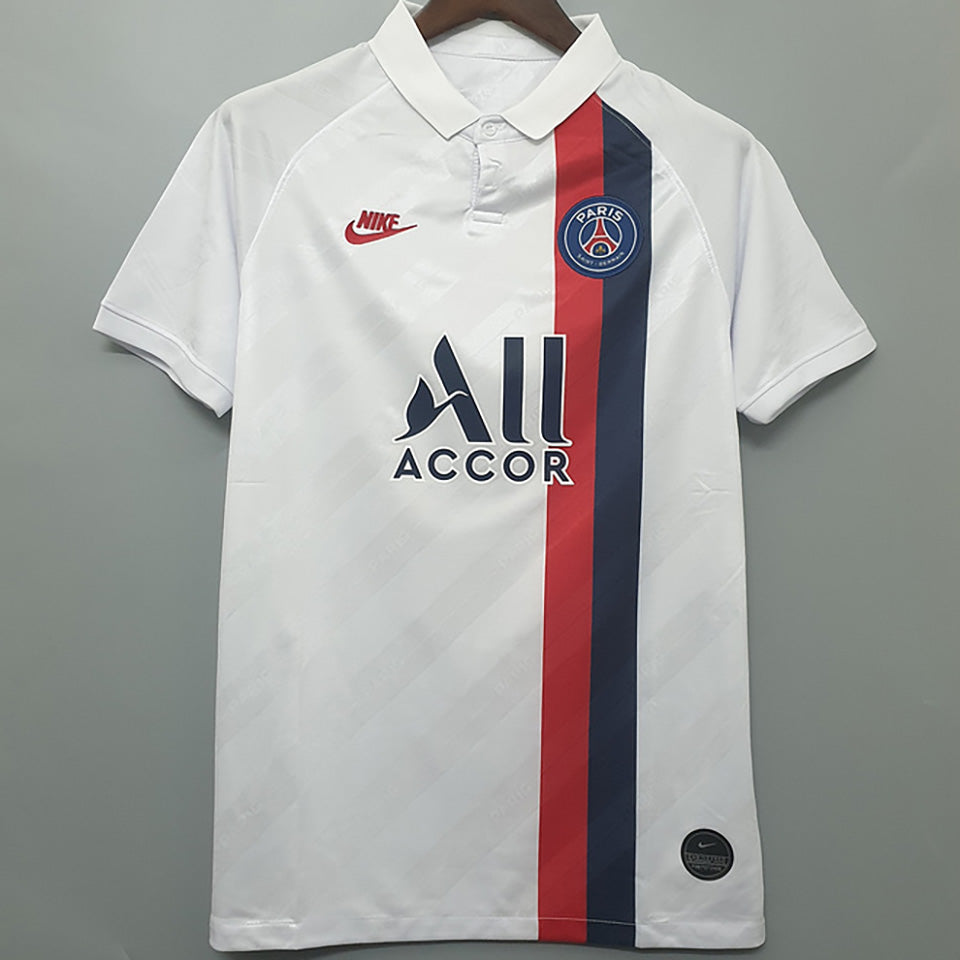 jersey 2019/2020 psg paris tercero manga corta versión fan retro