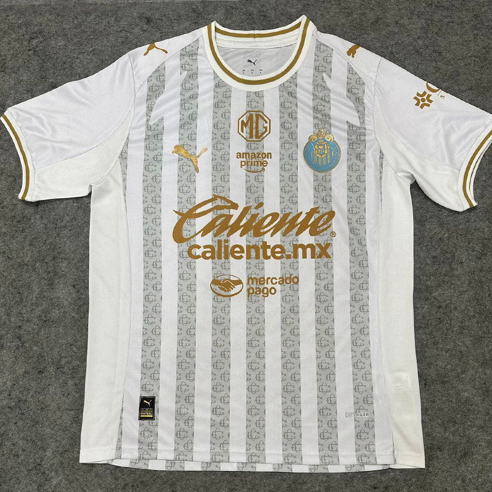 jersey 2026 chivas especial manga corta versión fan