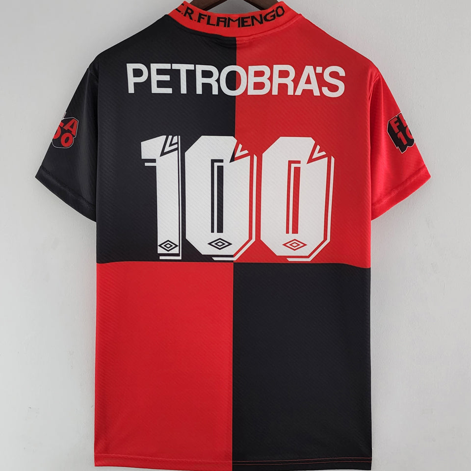 jersey 1994 flamengo especial manga corta versión fan retro