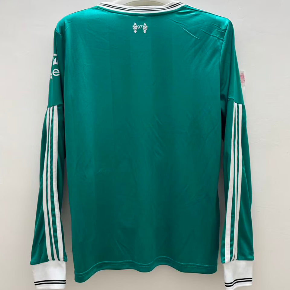 Jersey 2025/26 Liverpool Tercero Manga larga Versión Fan