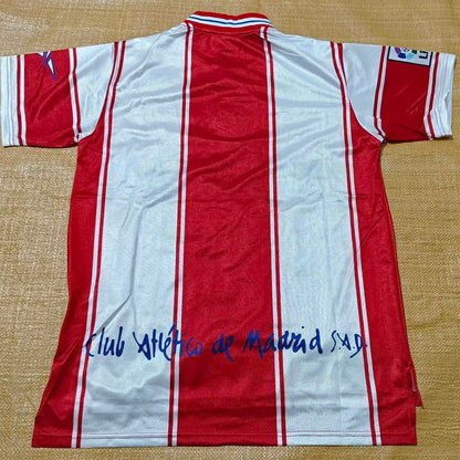 Jersey 1999/2000 Atletico de Madrid Local Manga corta Versión Fan Retro