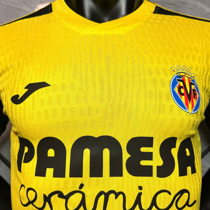 Jersey 2026/27 Villarreal Local Manga corta Versión Jugador