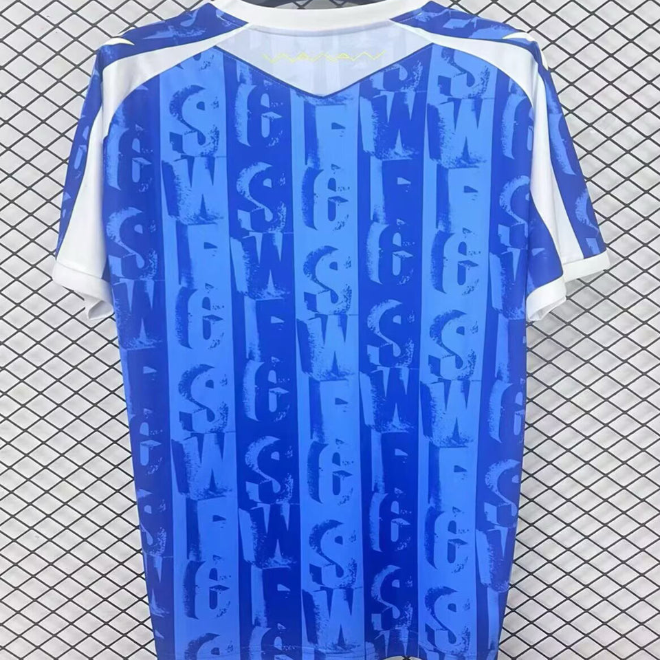 Jersey 2025/26 Sheffield Wednesday Local Manga corta Versión Fan