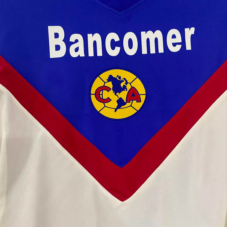 jersey 1988/89 club america visitante manga corta versión fan retro