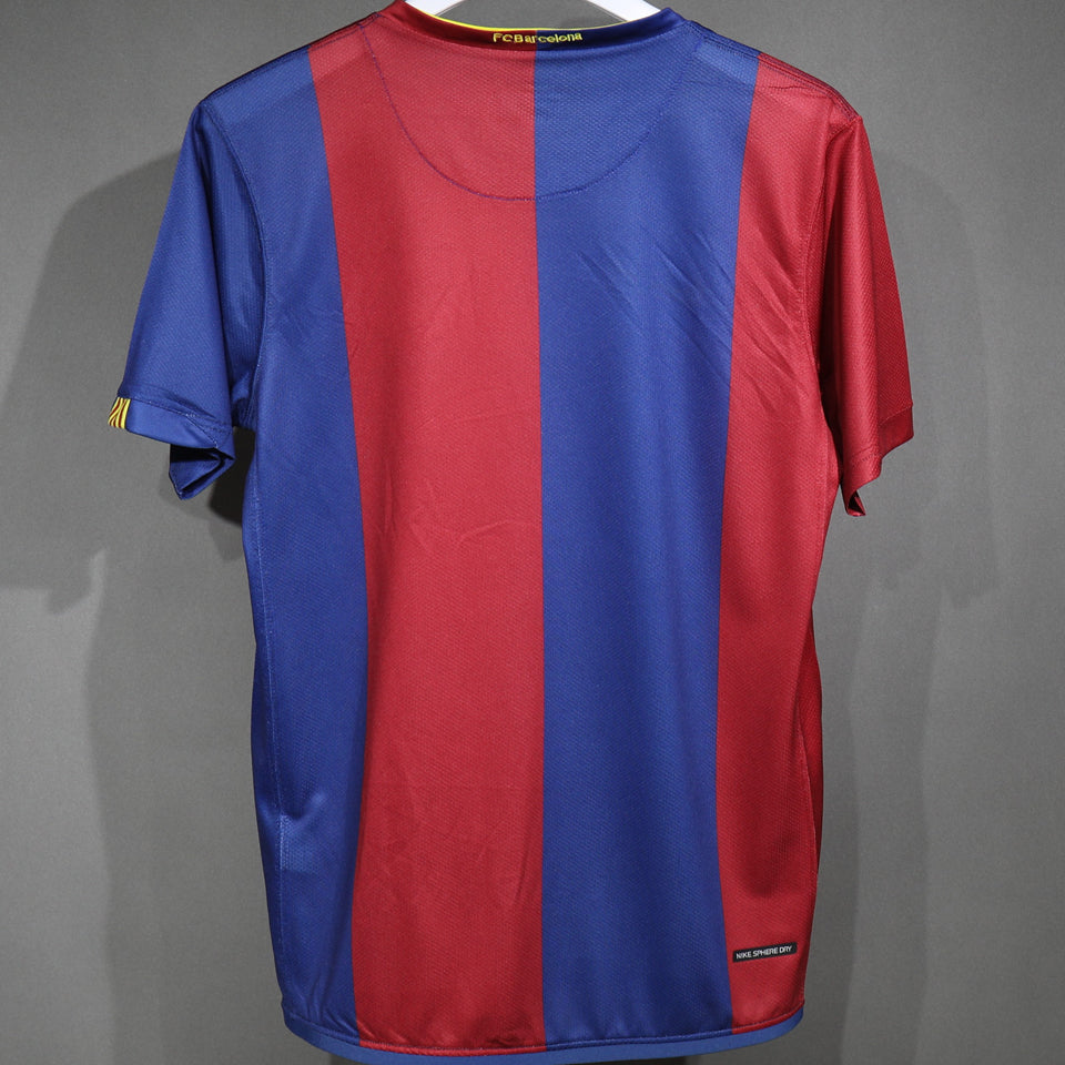 Jersey 2006/2007 Barcelona Local Manga corta Versión Jugador Retro