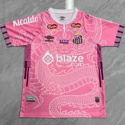 Jersey 2025/26 Santos Pink Especial Manga corta Versión Fan