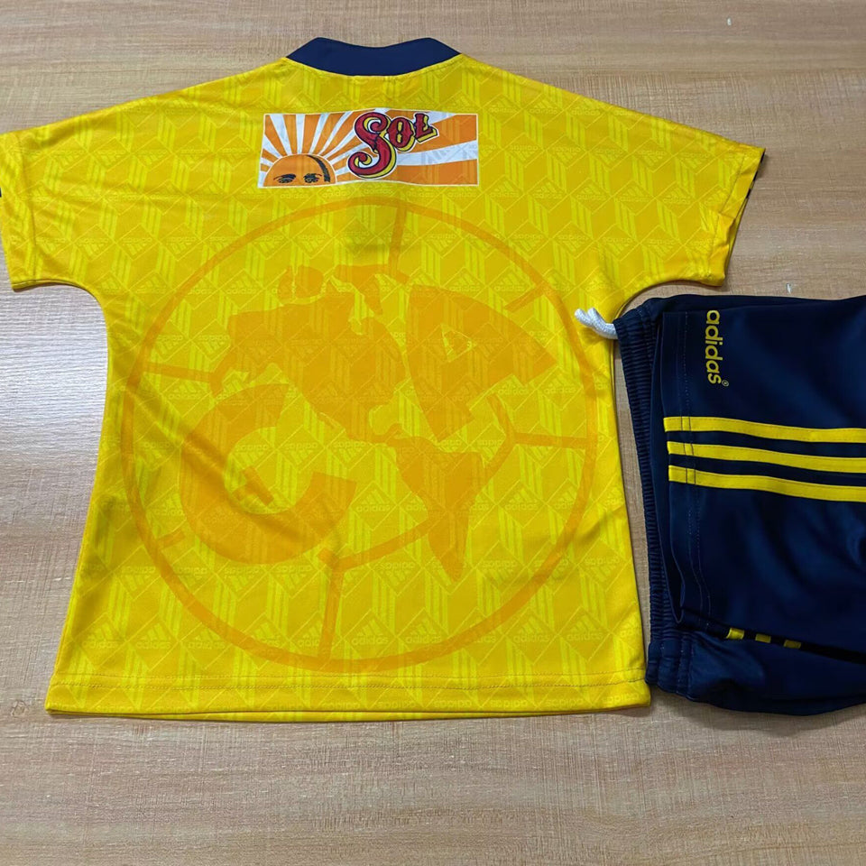 jersey 1998/99 club america local manga corta niño retro