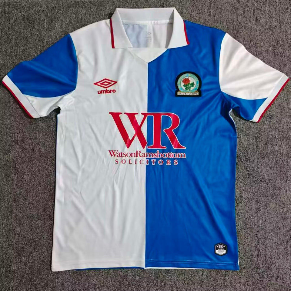 jersey 2026/27 blackburn local manga corta versión fan