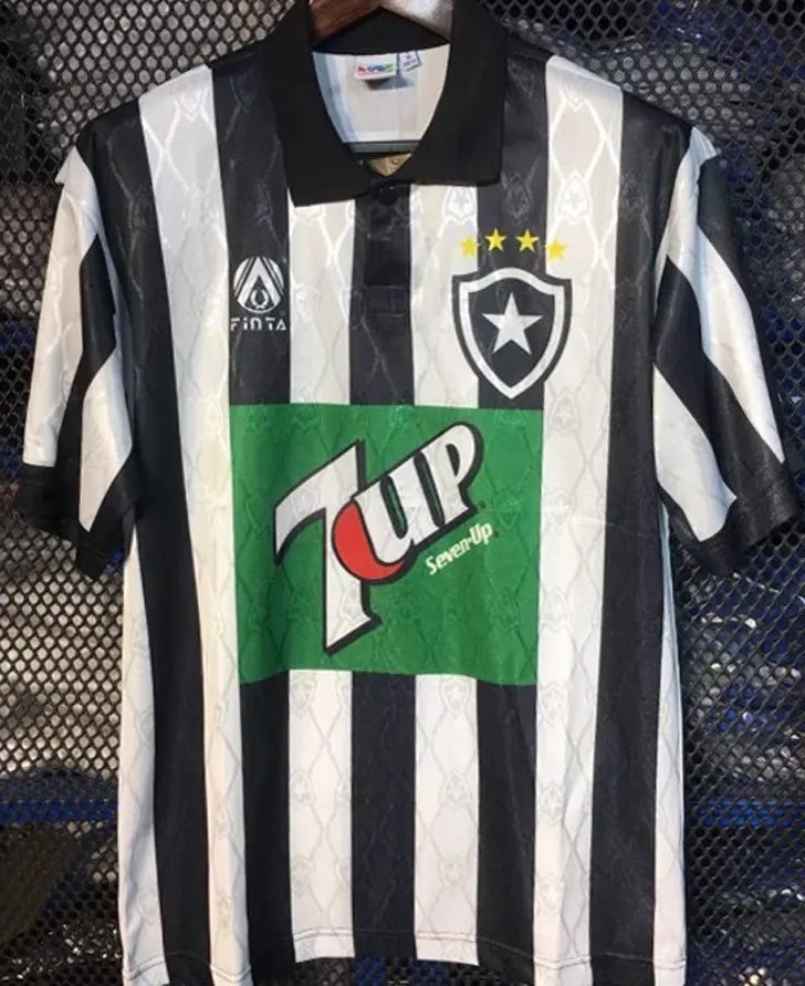 Jersey 1995 Botafogo Local Manga corta Versión Fan Retro